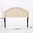 Danni Upholstered Metal Panel Headboard-447942582-494968373