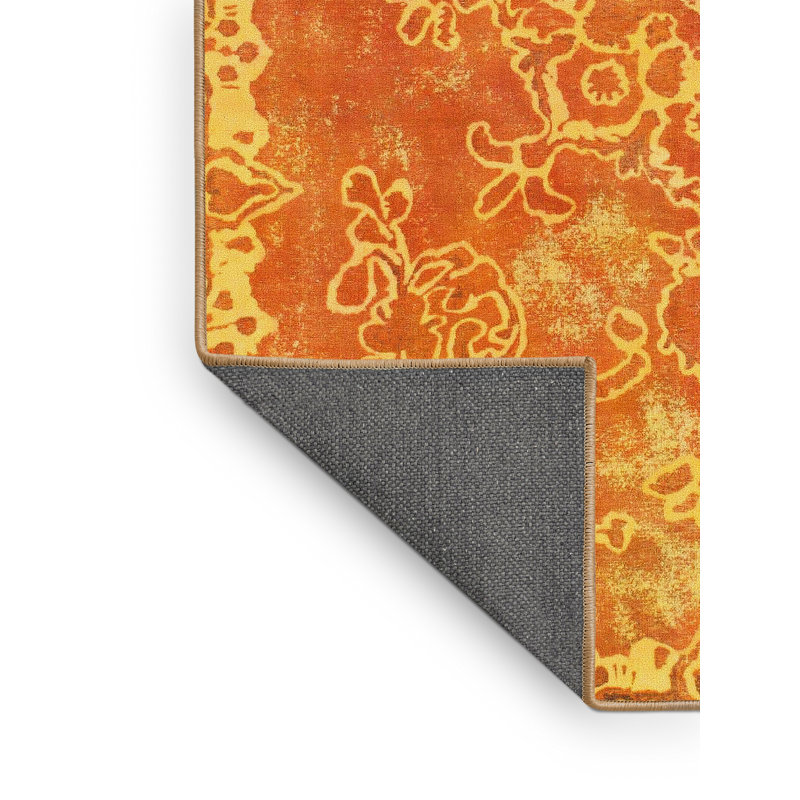 Tapis abstrait moderne 1277, Tapis de couloir 2 pi x 5 pi