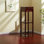 Support pour plante en bois massif de style chinois antique