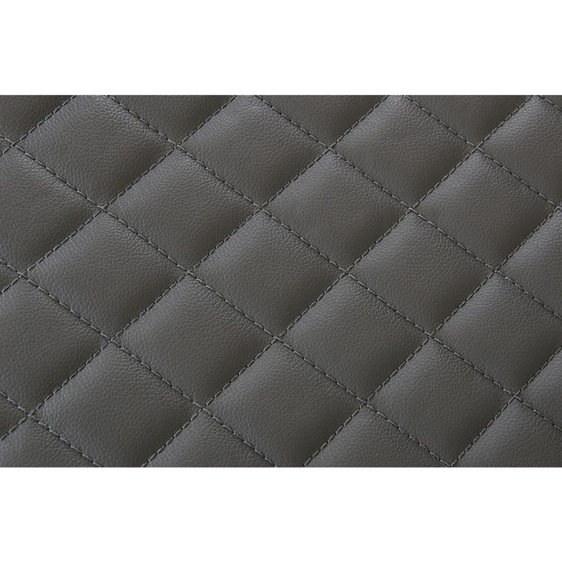 Banc en métal Clarine, Gris