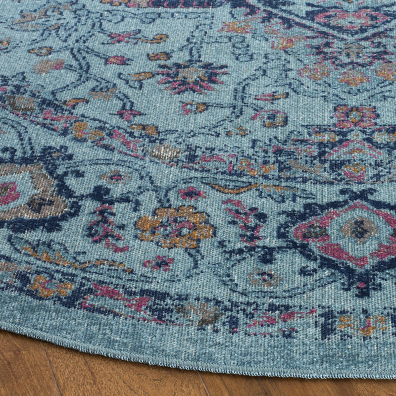 Villanova Performance Oriental Rug, Round 6'7"