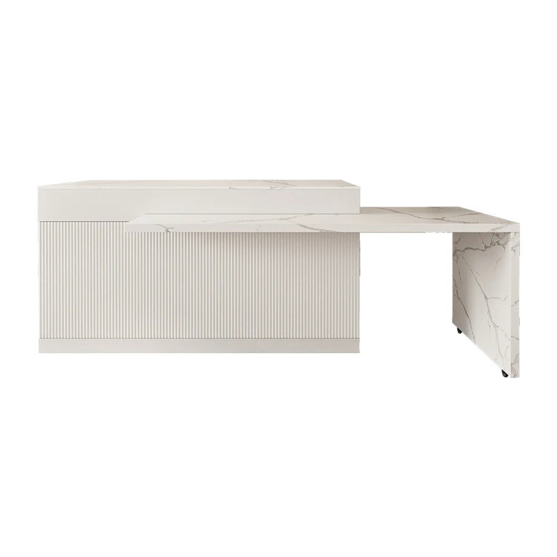 Extendable Freestanding Kitchen Islands,Wood Kitchen Island with Storage and Seating Area