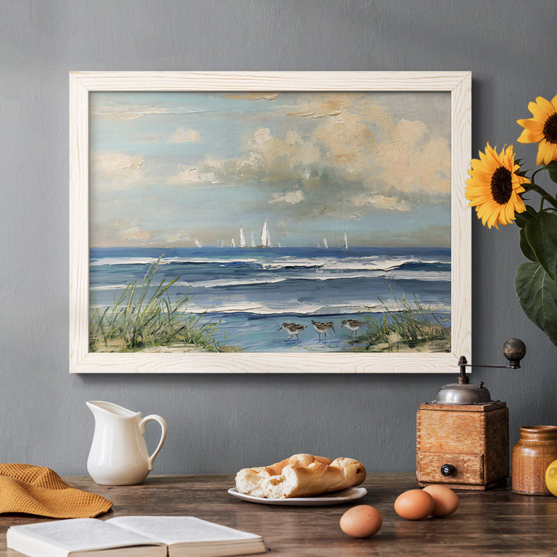 «Ocean Regatta», reproduction de photo sur toile, Blanc, H 14 po x l 20 po x P 1,5 po