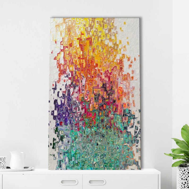 " Acts 2:38 Receive The Gift " by Mark Lawrence, Wrapped Canvas, 48" H x 28" W x 1.5" D