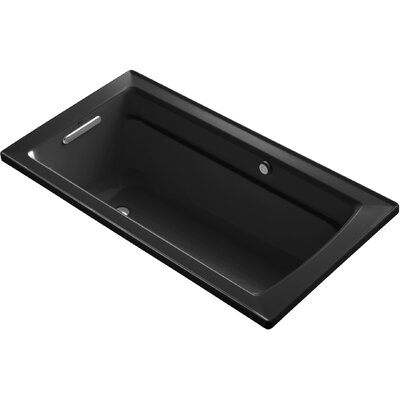 Archer® 60-in X 32-in Drop-in Heated Bubblemassage Air Bath with Bask Heated Surface -  Kohler, K-1122-GHW-7
