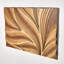 Parawood, art mural en bois au verso sans cadre, décor en bois 3D, décoration murale abstraite-277215859