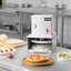 Machine à presser la pâte à pizza électrique en acier inoxydable 6 po