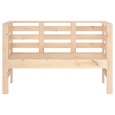 Solid Wood Outdoor Bench