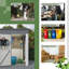 Remise de rangement en métal l 5 pi x P 3 pi