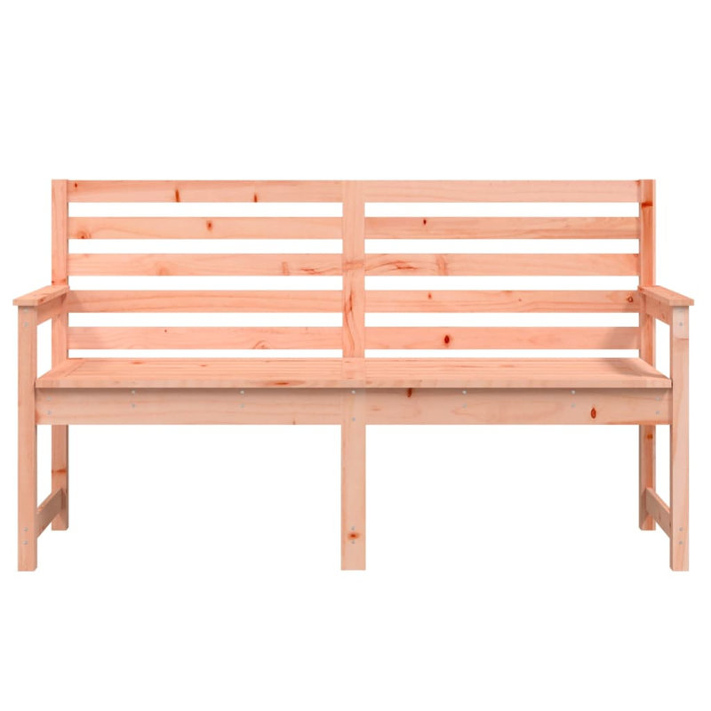 Franklinville Solid Wood Outdoor Bench, Brown