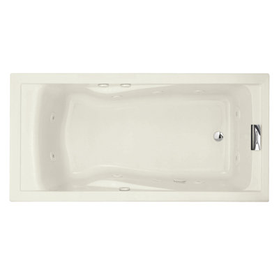 Baignoire à air/tourbillon 72" x 36" avec hydro-massage EverClean Evolution
