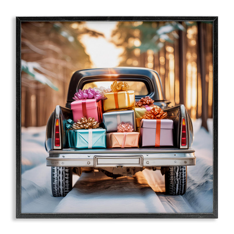 Art de la giclée encadrée par Alina Georgescu, H 24 po x l 24 po, Giclée encadrée noir minuit