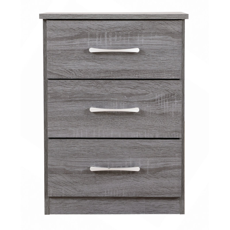 Table de chevet chic, Gris