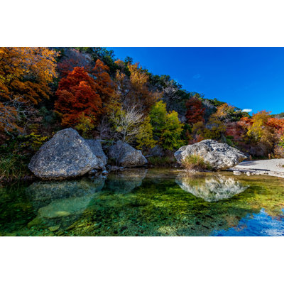 «Lost Maples State Park» par Richard Mcmillin - photographie sur toile tendue