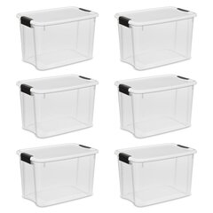 Sterilite Tuff Latch Storage Tote - Gray, 30 gal - Pick 'n Save