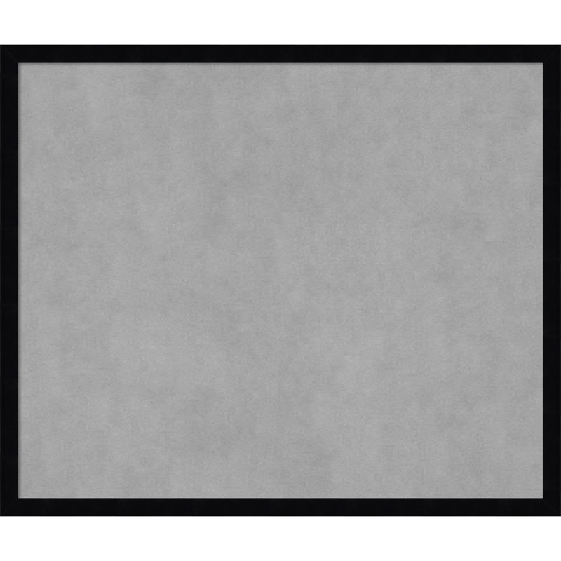 Tableau magnétique noir Svelte, 21" H x 25" W