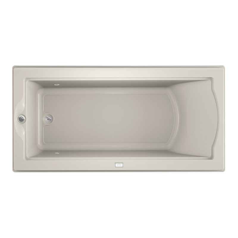 Fuzion® 70.75" x 35.5" Drop in/Undermount Soaking Tub, Oyster