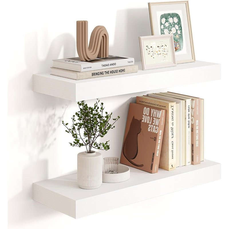 Floating Shelves For Wall,Bathroom Over Toilet Shelf,White Float...
