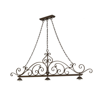 Georgia Scroll 3 - Light Pendant