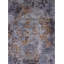 Tapis abstrait gris / orange Brickendon-1631565139