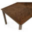 Ensemble de salle à manger en bois 5 pièces, table rectangulaire en bois avec chaises rembourrées pour la salle à manger