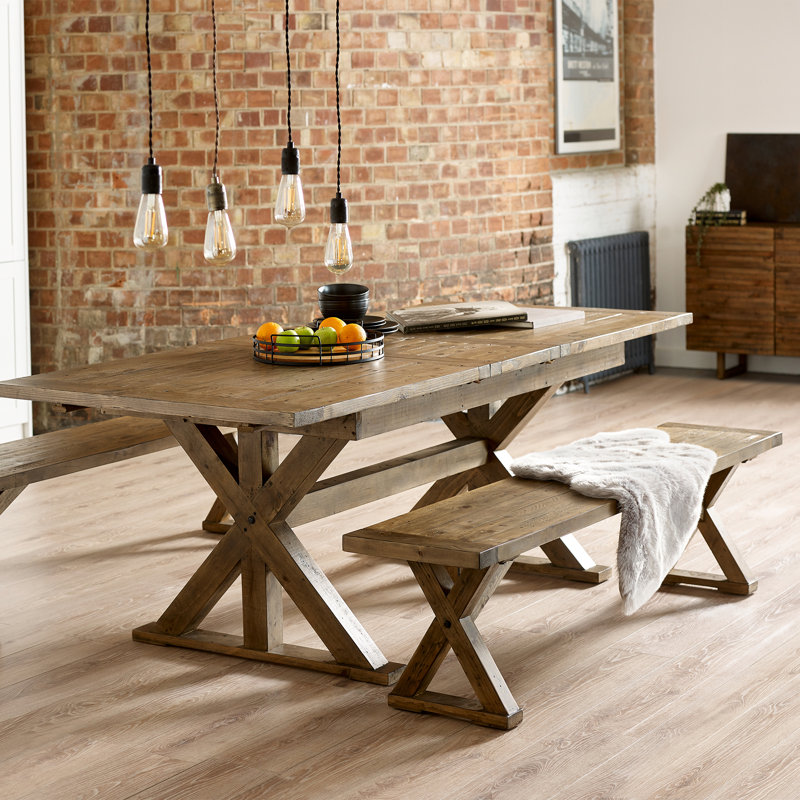 Hesse Solid Wood Bench