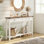 Console Sahaï avec 3 tiroirs