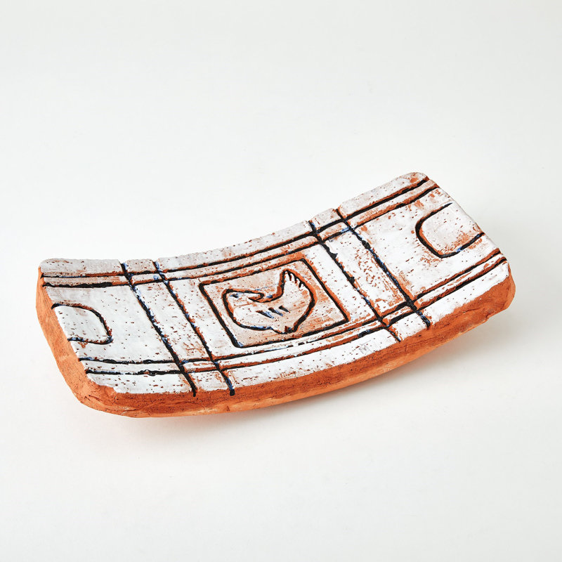 Handmade Stoneware Decorative Plate