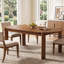Solid Wood Base Dining Table