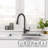 Pull Down Single Handle Kitchen Faucet-47407871