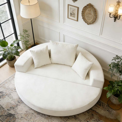 Convertible sofa couch bed,multi-functional,circular bed,adjustable Futon sofa