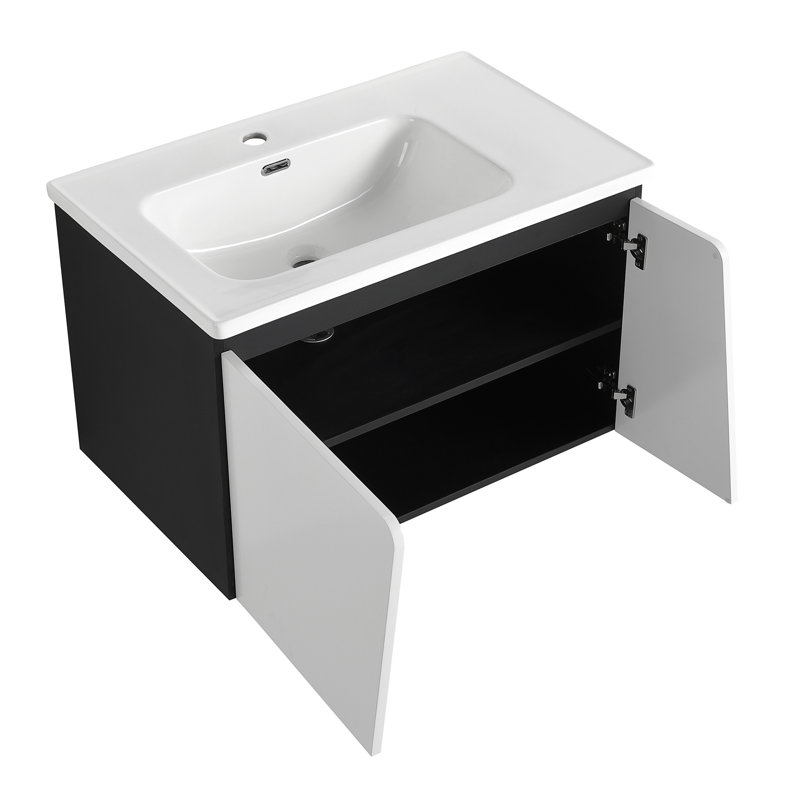 Meuble-lavabo de salle de bain Yolonda