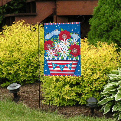 Drapeau de jardin américain