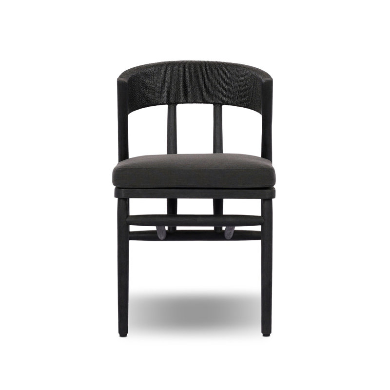 Chaise d'appoint Buxton, Stained Black Teak