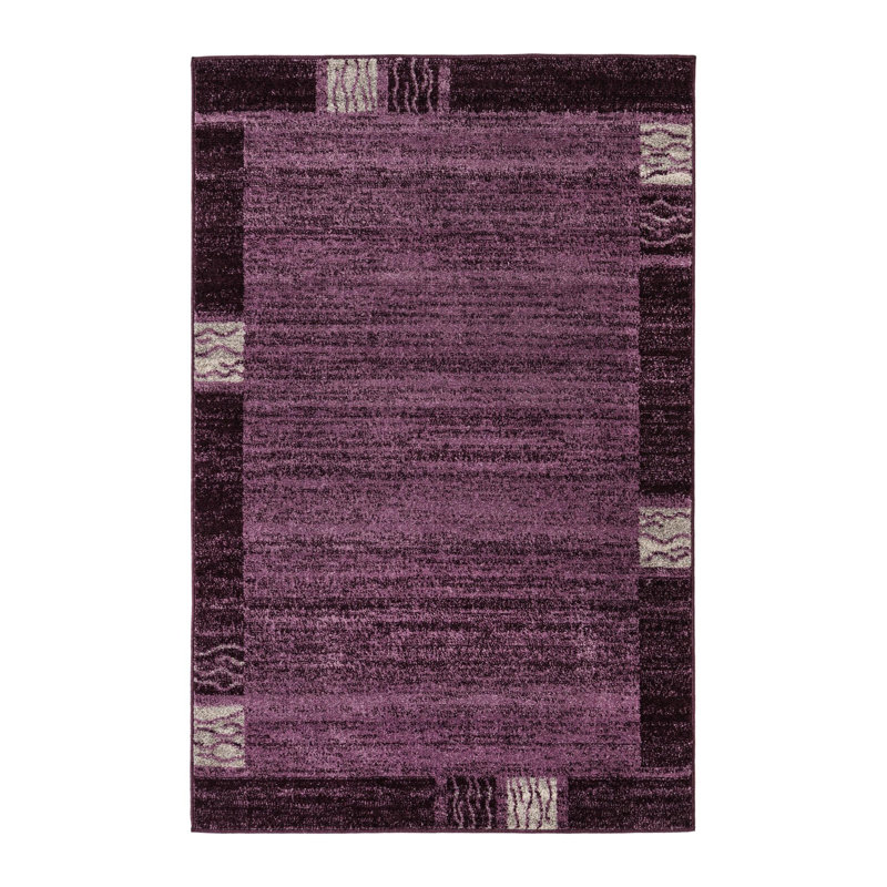 Sahr Geometric Indoor Rug, Rectangle 4'1" x 6'1"