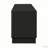 Stylish 4-Door Wave Design Cabinet with Adjustable Shelves & LED Accent-129104055