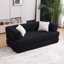 Canapé-lit pliant, canapé-lit convertible de 78,5 po avec 2 coussins, canapé-lit pliant, matelas à ressorts en mousse, canapé futon pour salon, bureau, appartement