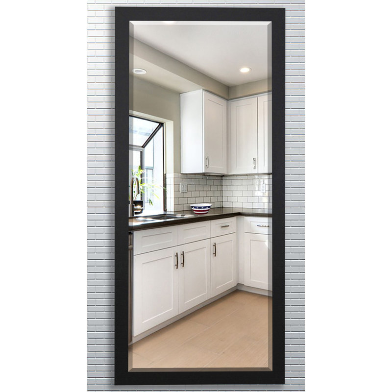 Miroir traditionnel pleine longueur, H 71 po x l 31 po