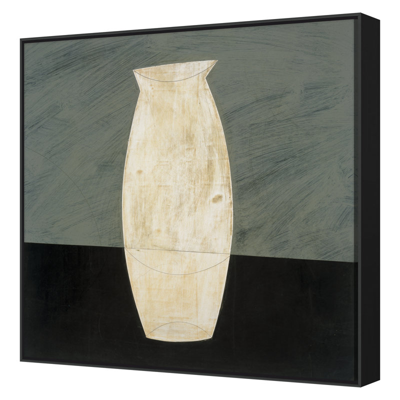 Vase 3 Print by JB Hall, Black, 30" H x 30" W 