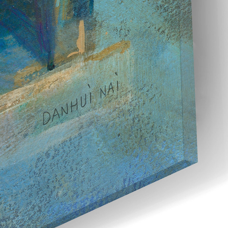  «Sunny Windowsill» par Danhui Nai, art mural en verre acrylique, H 12 po x l 12 po x P 0,13 po