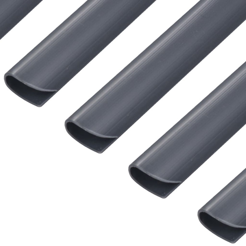 Symple Stuff Plastic Line Post for Posts, Anthracite, 430cm H x 370cm W x 19cm D