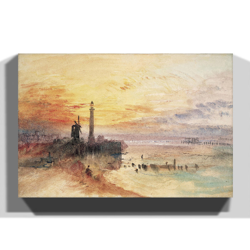 J.M.W. Turner - Wrapped Canvas Painting, 70cm H x 100cm W