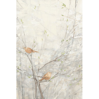 Oiseaux dans les arbres II - brun