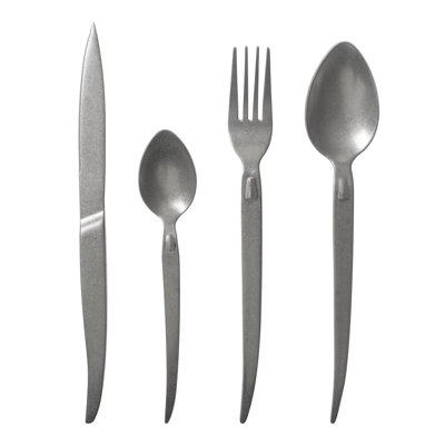 Aretha 24 Piece 18/10 Stainless Steel Cutlery Set, Service for 6