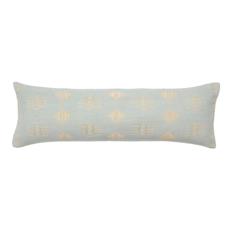 Puebla 100% Cotton Lumbar Rectangular Pillow Cover, Down