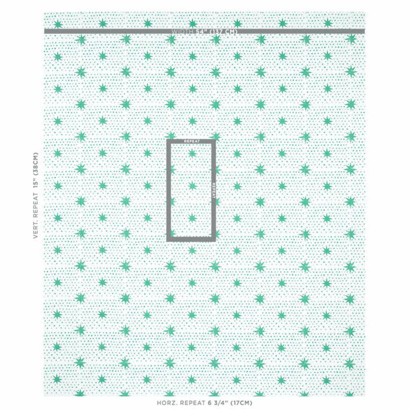 Tissu à pois Schumacher x Molly Mahon, Verre de mer