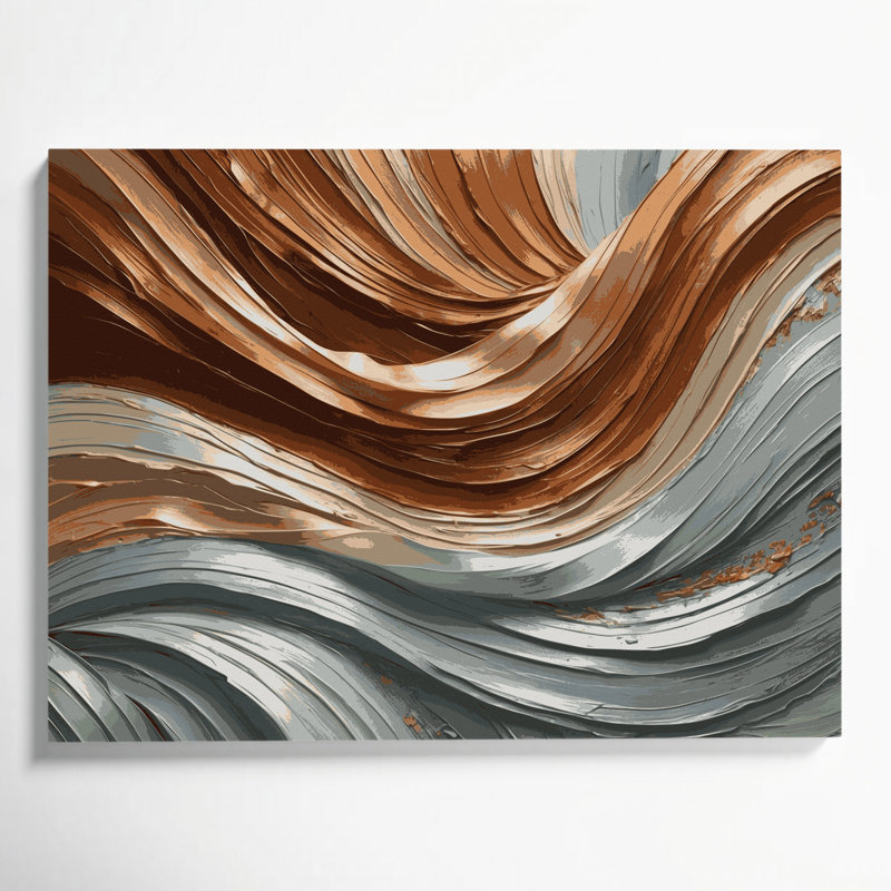 Art mural horizontal sur toile, H 11 po x l 14 po