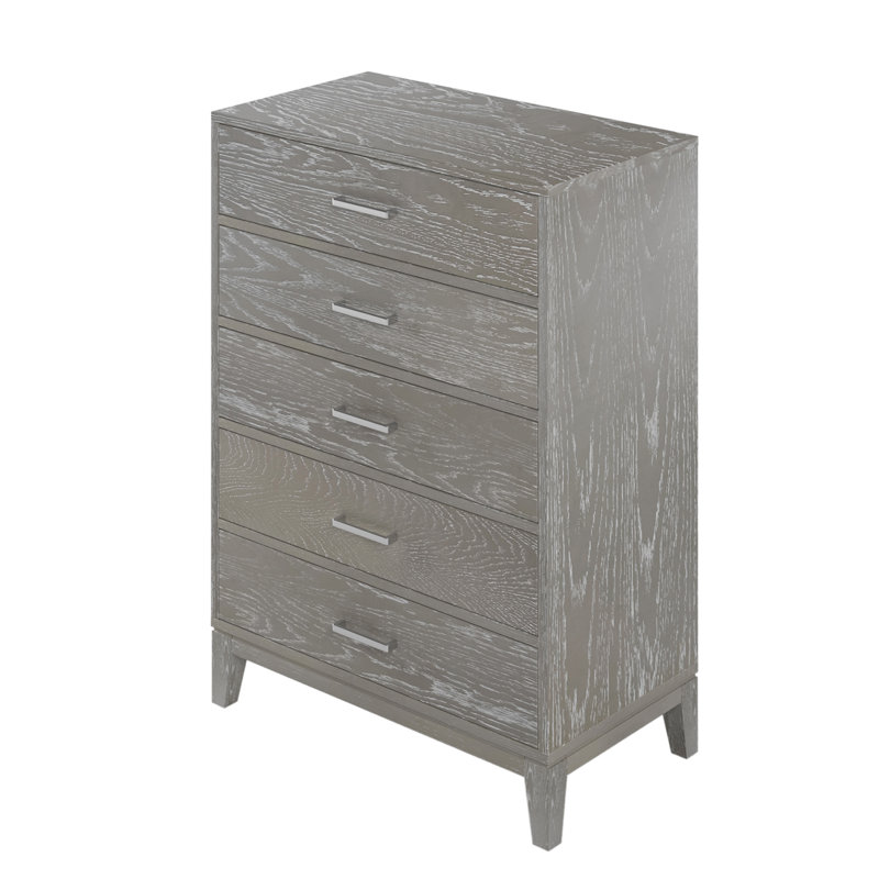 Commode 5 tiroirs l 33,5 po