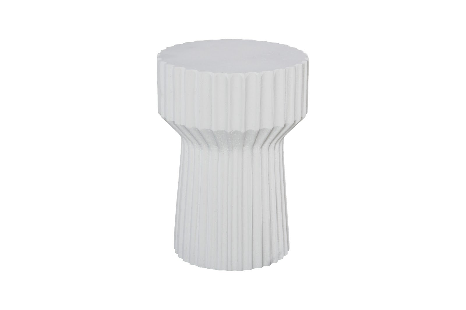 Vetra Side Table, Off White