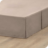 Jupe de lit grand The The - taille ajustée de 15 pouces sur mesure